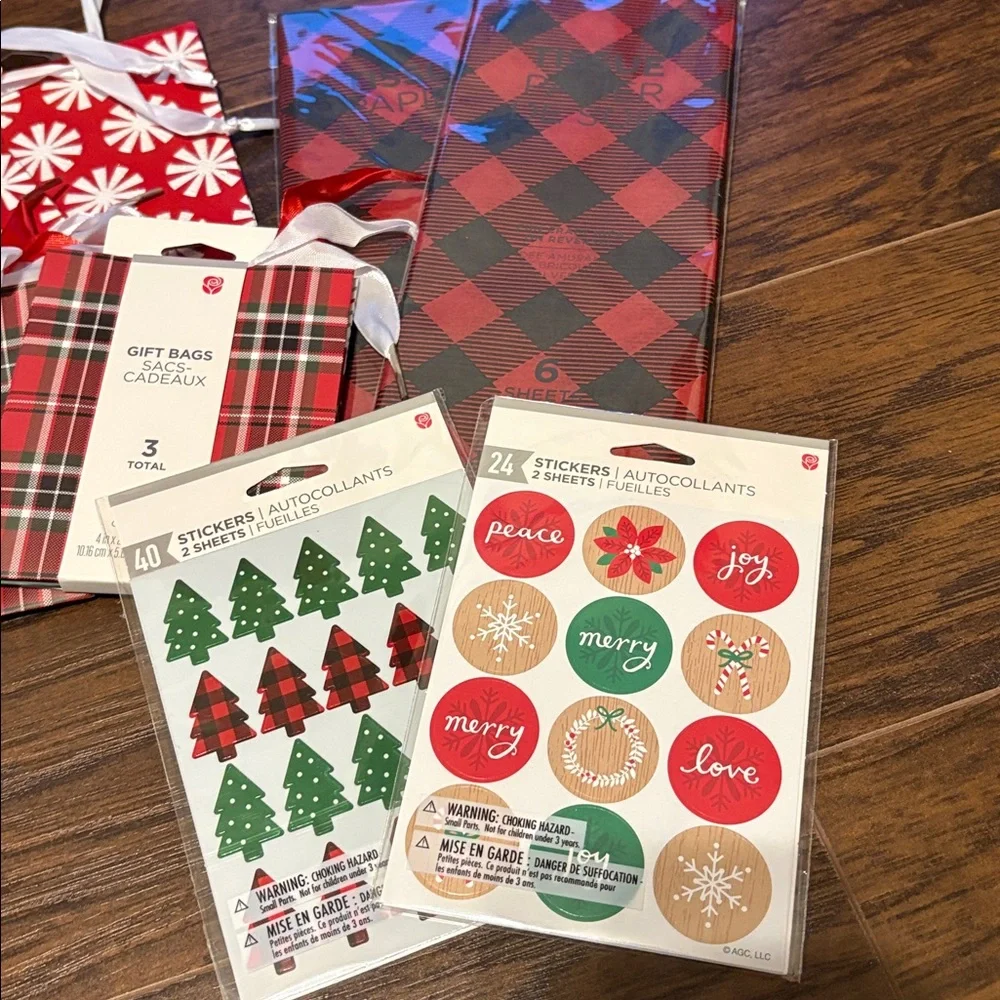 🆕American Greetings Christmas Gift Packaging, Bundle Of 16 Pieces Total
